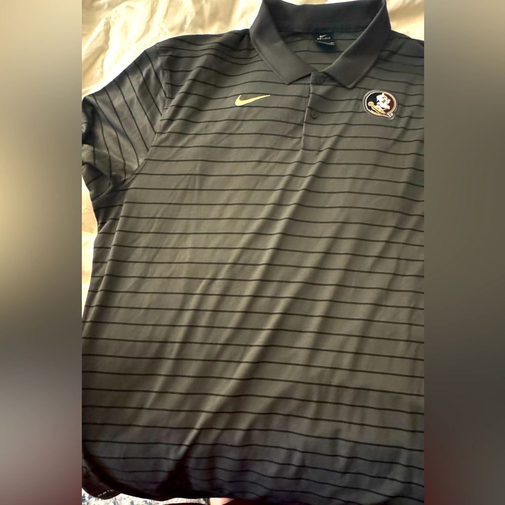 Nike Black Florida State Polo Shirt